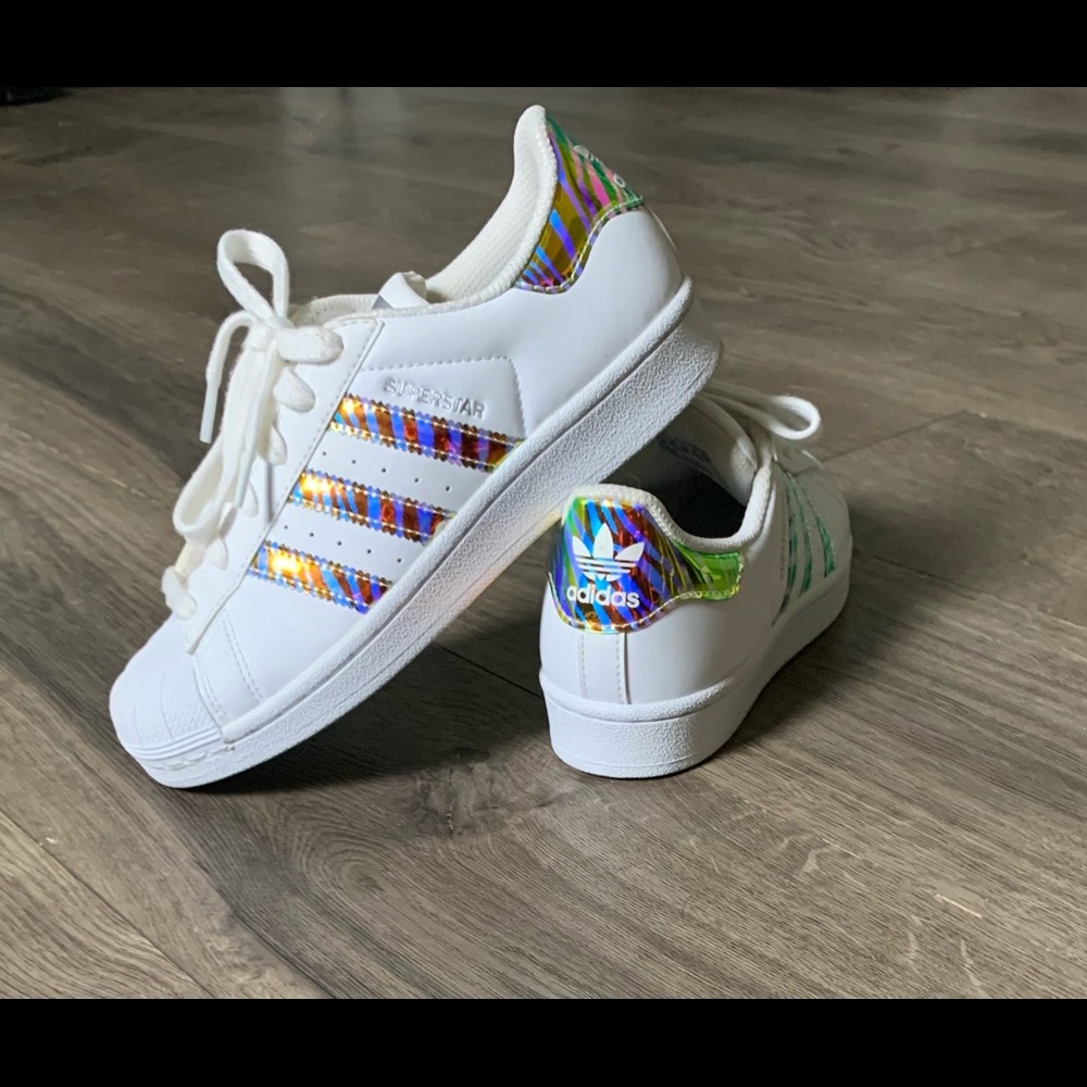 Iridescent Adidas